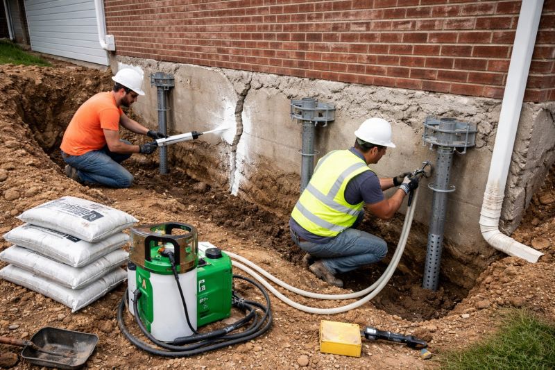 Structural Foundation Repair in Medfield, MA