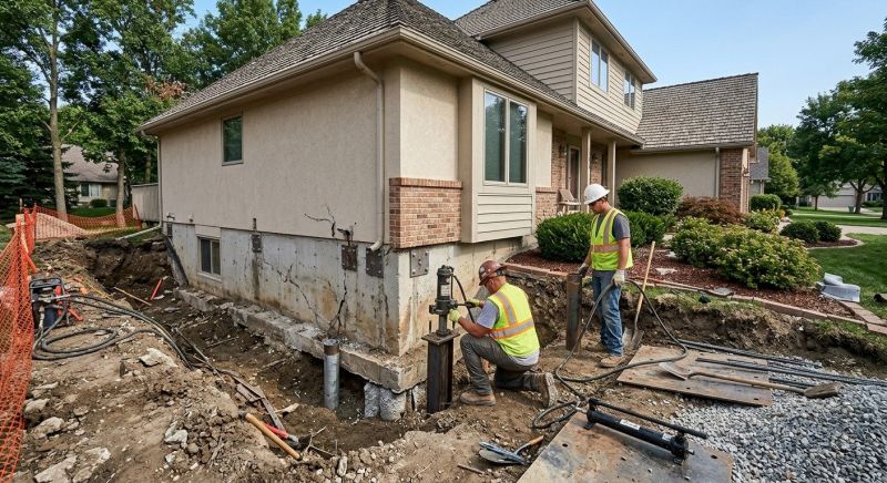 Structural Foundation Repair in Newton Center, MA