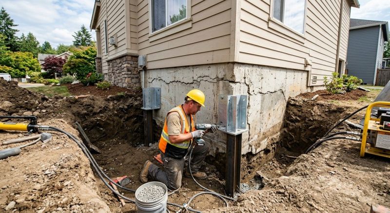 Structural Foundation Repair in West Bridgewater, MA