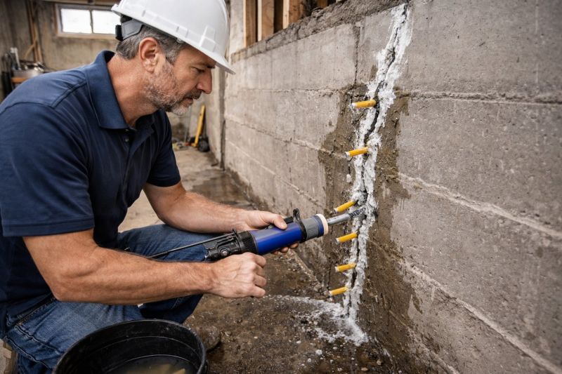 Leaking Foundation Repair