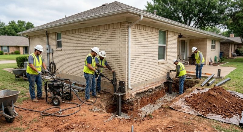 Foundation Stabilizing in Rockland, MA