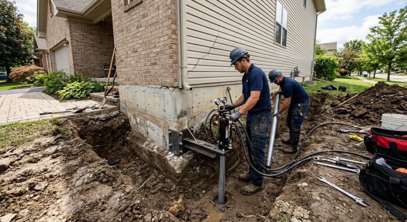 Settling Foundation Service in Randolph, MA